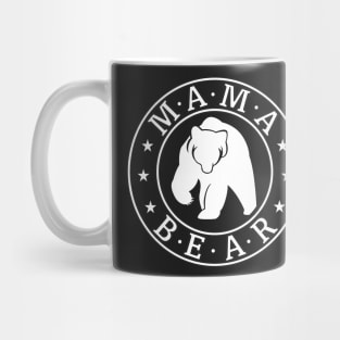 Mama Bear White Mug